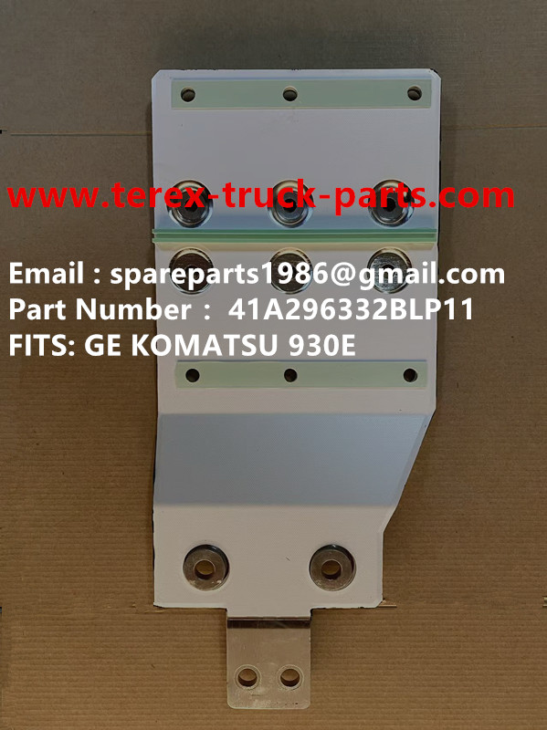 TEREX GE WHEEL MOTOR KOMATSU MT4400AC UNIT RIG BUCYRUS CATERPILLAR NHL MT4400AC MT3600 MT3700 NTE240 NTE260 BELAZ XCMG XDE240 XDE260 75306 75131 KOMATSU 830E GE GENERAL ELECTRIC 930E BUS BAR NEGATIVE 41A296332BLP11