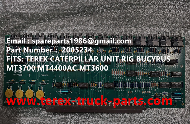 TEREX GE WHEEL MOTOR KOMATSU MT4400AC UNIT RIG BUCYRUS CATERPILLAR NHL MT4400AC MT3600 MT3700 NTE240 NTE260 BELAZ XCMG XDE240 XDE260 75306 75131 KOMATSU 830E GE GENERAL ELECTRIC 930E 2005234 CARD