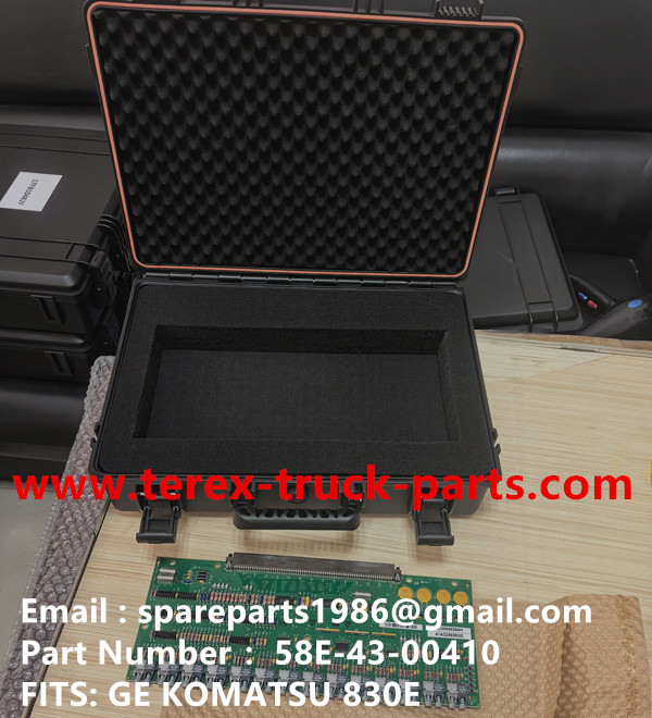 TEREX GE WHEEL MOTOR KOMATSU MT4400AC UNIT RIG BUCYRUS CATERPILLAR NHL MT4400AC MT3600 MT3700 NTE240 NTE260 BELAZ XCMG XDE240 XDE260 75306 75131 KOMATSU 830E GE GENERAL ELECTRIC 930E 58E-43-00410 CARD