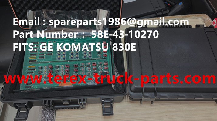 TEREX GE WHEEL MOTOR KOMATSU MT4400AC UNIT RIG BUCYRUS CATERPILLAR NHL MT4400AC MT3600 MT3700 NTE240 NTE260 BELAZ XCMG XDE240 XDE260 75306 75131 KOMATSU 830E GE GENERAL ELECTRIC 930E CARD 58E‑43‑10270