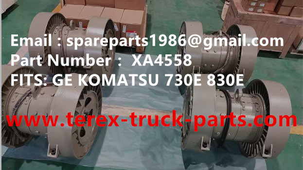 TEREX GE WHEEL MOTOR KOMATSU MT4400AC UNIT RIG BUCYRUS CATERPILLAR NHL MT4400AC MT3600 MT3700 NTE240 NTE260 BELAZ XCMG XDE240 XDE260 75306 75131 KOMATSU 830E GE GENERAL ELECTRIC 930E WHEEL MOTOR ASSY XA4558 BLOWER