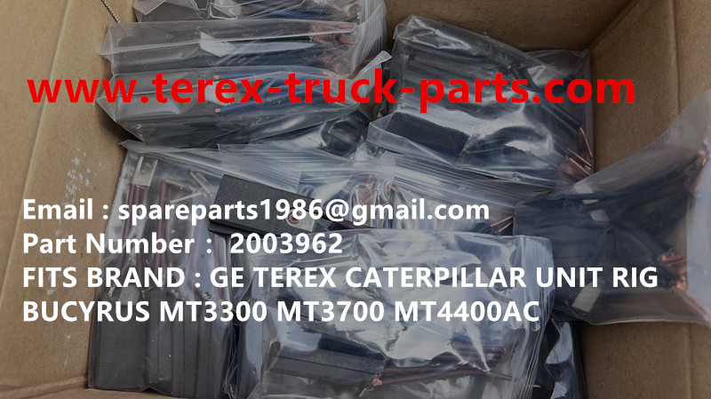 NHL NTE240 NTE260 NTE160 BUCYRUS MT3600 MT4400AC MT3700 MT3300 KOMATSU 830E 903E 730E GE BELAZ 75306 75131 CARBON BRUSH 2003962