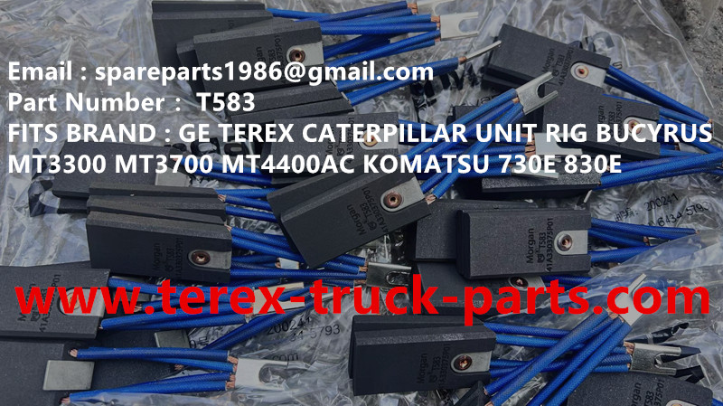 NHL NTE240 NTE260 NTE160 BUCYRUS MT3600 MT4400AC MT3700 MT3300 KOMATSU 830E 903E 730E GE BELAZ 75306 75131 CARBON BRUSH T583