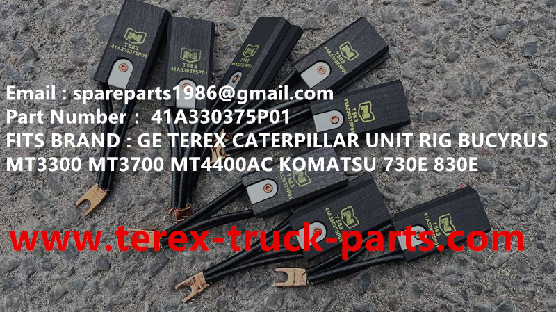 NHL NTE240 NTE260 NTE160 BUCYRUS MT3600 MT4400AC MT3700 MT3300 KOMATSU 830E 903E 730E GE BELAZ 75306 75131 CARBON BRUSH 41A330375P01