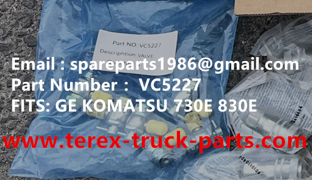 NHL NTE240 NTE260 NTE160 BUCYRUS MT3600 MT4400AC MT3700 MT3300 KOMATSU 830E 903E 730E GE BELAZ 75306 75131 VC5227 CONNECTOR