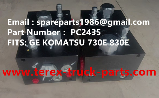 NHL NTE240 NTE260 NTE160 BUCYRUS MT3600 MT4400AC MT3700 MT3300 KOMATSU 830E 903E 730E GE BELAZ 75306 75131 VALVE PC2435