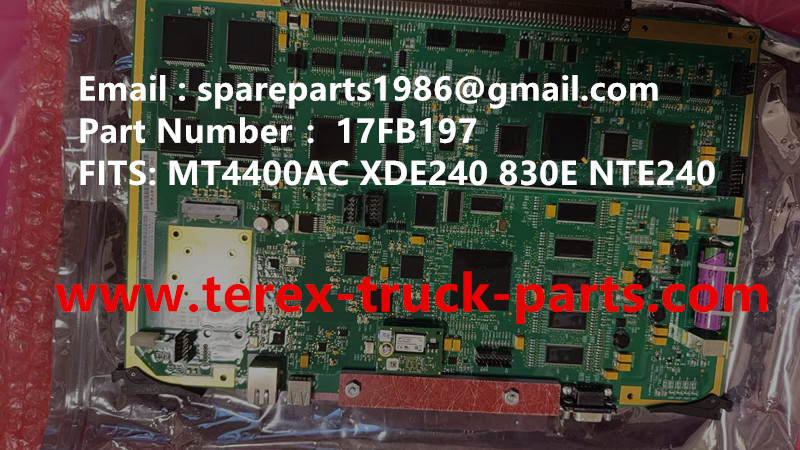 TEREX GE WHEEL MOTOR KOMATSU MT4400AC UNIT RIG BUCYRUS CATERPILLAR NHL MT4400AC MT3600 MT3700 NTE240 NTE260 BELAZ XCMG XDE240 XDE260 75306 75131 KOMATSU 830E GE GENERAL ELECTRIC 930E 17FB197 CARD