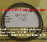TEREX SANY TR35A 3305F 3305B 3305B TR50 TR60 09141911 O RING