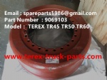 TEREX NHL GE CUMMINS ENGINE OFF HIGHWAY RIGID DUMP TRUCK MINING HAULER  TR45 TR50 TR60 TR70 TR100 BRAKE DRUM 9069103