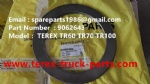 TEREX RIGID DUMP TRUCK HAULER OFF HIGHWAY TRUCK DISC 23041616 HAULER TR45 TR50 TR60 TR70 TR100 MT4400 MT6300 GE 5GEB25A1 WASHER 9062643