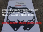 TEREX NHL GE CUMMINS ENGINE OFF HIGHWAY RIGID DUMP TRUCK MINING HAULER GE TR60 TR70 TR100 ALLISON TRANSMISSION 06777658 GASKET