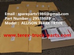 TEREX NHL GE CUMMINS ENGINE OFF HIGHWAY RIGID DUMP TRUCK MINING HAULER GE TR60 TR70 TR100 ALLISON TRANSMISSION SEAL KIT 29559883