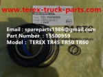 TEREX NHL GE CUMMINS ENGINE OFF HIGHWAY RIGID DUMP TRUCK MINING HAULER GE TR60 TR70 TR100 ALLISON TRANSMISSION 15500959 STEERING SERVICE KIT