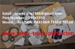 TEREX RIGID DUMP TRUCK HAULER OFF HIGHWAY TRUCK HAULER ALLISON TRANSMISSION TR45 TR50 TR60 TR70 TR100 H8610AR REPAIR KIT 29541552