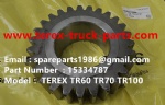 TEREX RIGID DUMP TRUCK HAULER OFF HIGHWAY TRUCK HAULER ALLISON TRANSMISSION TR45 TR50 TR60 TR70 TR100 GEAR 15334787