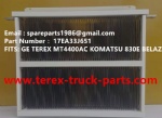 TEREX GE WHEEL MOTOR 830E KOMATSU MT4400AC UNIT RIG BUCYRUS CATERPILLAR NHL TR45 TR50 TR60 TR70 MT4400AC MT3600 MT3700 NTE240 NTE260 BELAZ 75131 GRID RESISTOR 17EA33J651