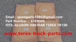 TEREX HAULER MINING RIGID DUMP TRUCK KOMATSU WHEEL MOTOR BUCYRUS UNIT RIG  MT3600 MT4400AC NTE240 NTE260 KOMATSU BELAZ 75313 830E 930E BELAZ 75131 WHEEL MOTOR ASSY PLATE 6769326