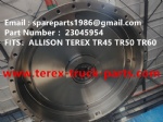 TEREX NHL TR35 3305F 3305G 3305K 3305B RIGID DUMP TRUCK HAULER ALLISON 4430 TRANSMISSION FLYWHEEL 23045954