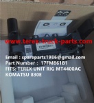 TEREX GE WHEEL MOTOR KOMATSU MT4400AC UNIT RIG BUCYRUS CATERPILLAR NHL MT4400AC MT3600 MT3700 NTE240 NTE260 BELAZ XCMG XDE240 XDE260 75306 75131 KOMATSU 830E GE GENERAL ELECTRIC 930E GBT 17FM861B1