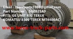 TEREX GE WHEEL MOTOR 830E KOMATSU MT4400AC UNIT RIG BUCYRUS CATERPILLAR NHL MT4400AC MT3600 MT3700 NTE240 NTE260 BELAZ 5GEB25A9 WHEEL MOTOR ASSY