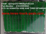 TEREX GE WHEEL MOTOR 830E KOMATSU MT4400AC UNIT RIG BUCYRUS CATERPILLAR NHL MT4400AC MT3600 MT3700 NTE240 NTE260 BELAZ XCMG XDE240 XDE260 BACKPLANE 41A325938G2