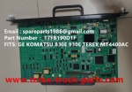 TEREX GE WHEEL MOTOR 830E KOMATSU MT4400AC UNIT RIG BUCYRUS CATERPILLAR NHL MT4400AC MT3600 MT3700 NTE240 NTE260 BELAZ XCMG XDE240 XDE260 17FB190D1F CARD