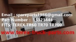 15323444 VALVE TEREX TR60 TR70 TR100 TR50 MINING DUMP TRUCK