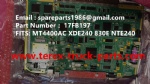 TEREX GE WHEEL MOTOR KOMATSU MT4400AC UNIT RIG BUCYRUS CATERPILLAR NHL MT4400AC MT3600 MT3700 NTE240 NTE260 BELAZ XCMG XDE240 XDE260 75306 75131 KOMATSU 830E GE GENERAL ELECTRIC 930E 17FB197 CARD